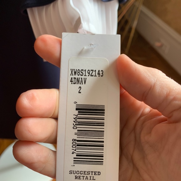 Sharagano bow sleeve dress. NWT.‎ Retail 100 - Picture 7 of 11